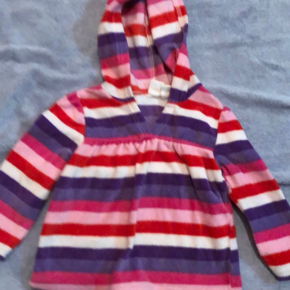 Striped hoodie
